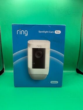 Ring Spotlight Cam Pro - White and Black